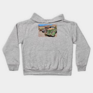 Abandoned Trucks Kids Hoodie